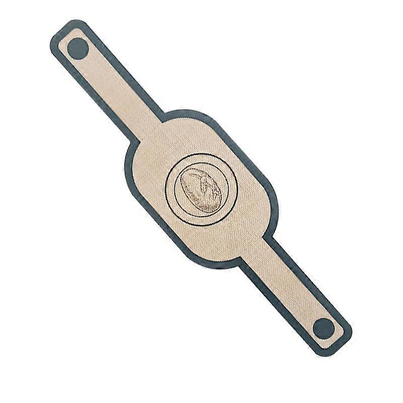Ovale, Wiederverwendbare Silikon-backmatte Mit Langen Griffen, Hitzebeständig, Antihaftbeschichtet, Ideal Für Sauerteigbrot.