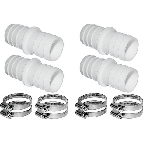 Multifunktionaler Adapter, Kompatibel Mit Schwimmbad-saugschläuchen, 38-mm-schwimmbadschlauchanschluss, Abs-konstruktion, Geeignet Für Schwimmbadzubehör Aus Kunststoff