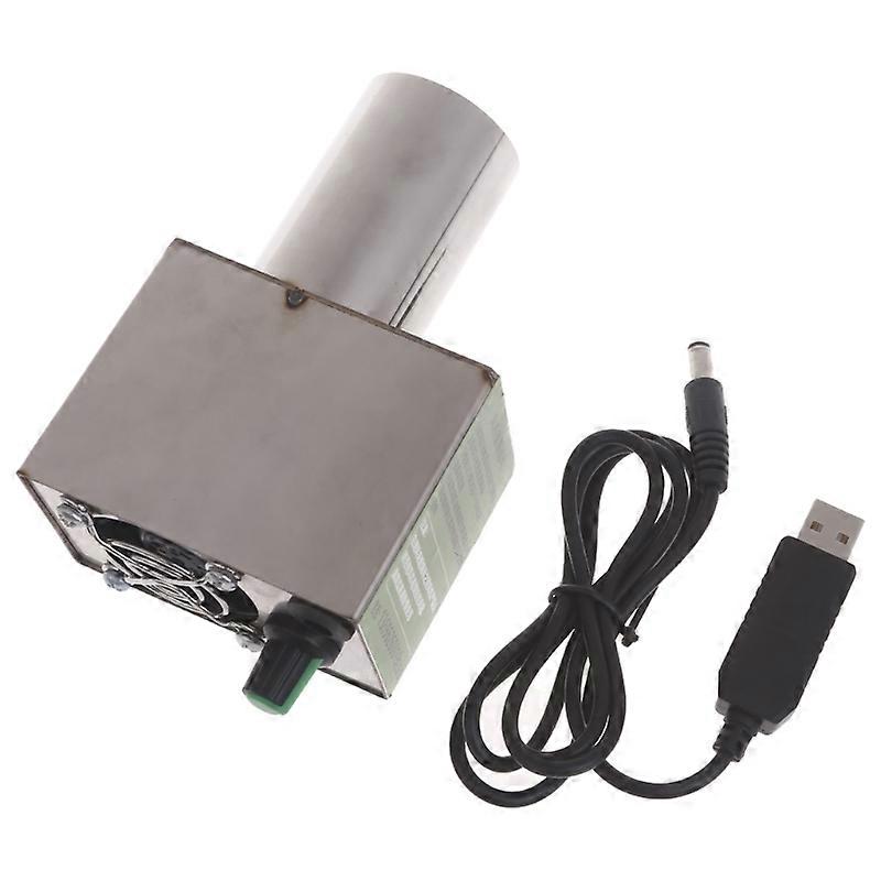 Grilllüfter, Turbolüfter, Usb 5v2a, Einstellbare Geschwindigkeit, Doppellüfter, Kochlüfter
