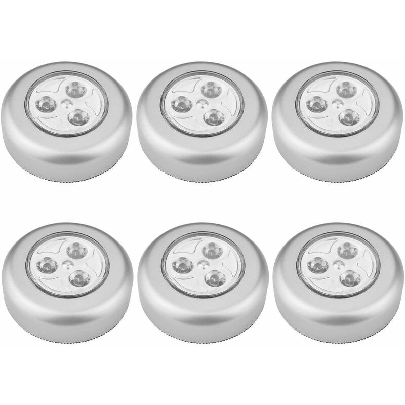 Selbstklebende, Batteriebetriebene Led-leuchten, Selbstklebende Led-nachtlichter Mit 3 Batterien/batterie. Kompatibel Mit Kleiderschrank/regal/eingangsbereich/küche/flur.