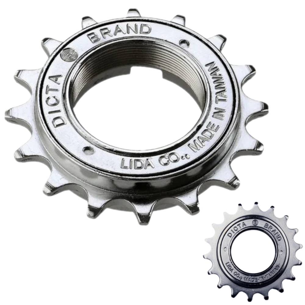 Singlespeed-freilauf 18t Gewinde 1/8 Bsa Silber