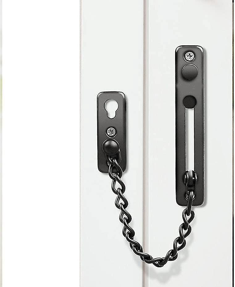 Extra Dickes Türkettenschloss Aus Edelstahl 304, Robustes Türschloss Mit Diebstahlsicherung