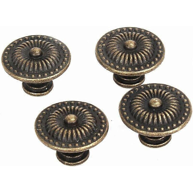 Vintage-schrankgriffe, 4er-pack (bronze)