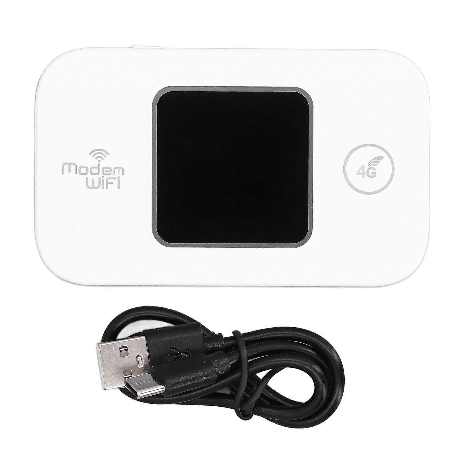 4g Lte Wlan-modem, Entsperrt, Tragbarer 4g-router Für Mobiltelefone, Laptops Und Tablets. Die Europa- Und Asienversion Unterstützt Die Mobilfunkstandards B1, B3, B7, B8, B20, B38, B40 Und B41.