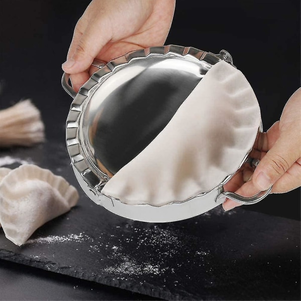Sqbb Großer Empanada-maker, 15 Cm (6 Zoll) Empanada-presse Aus Edelstahl, Gebäckzubehör, Taschen-pastete