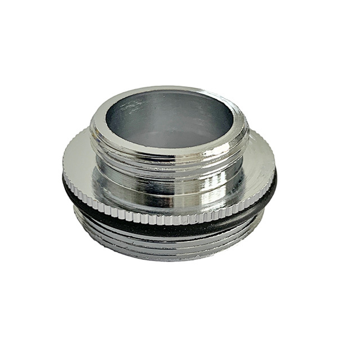 Adapter Für Den Anschluss Von Spülbecken An Gartenschlauch, Universell Passend Für 22-mm- Und 24-mm-wasserhähne, Robuster Messinganschluss In Chromoptik