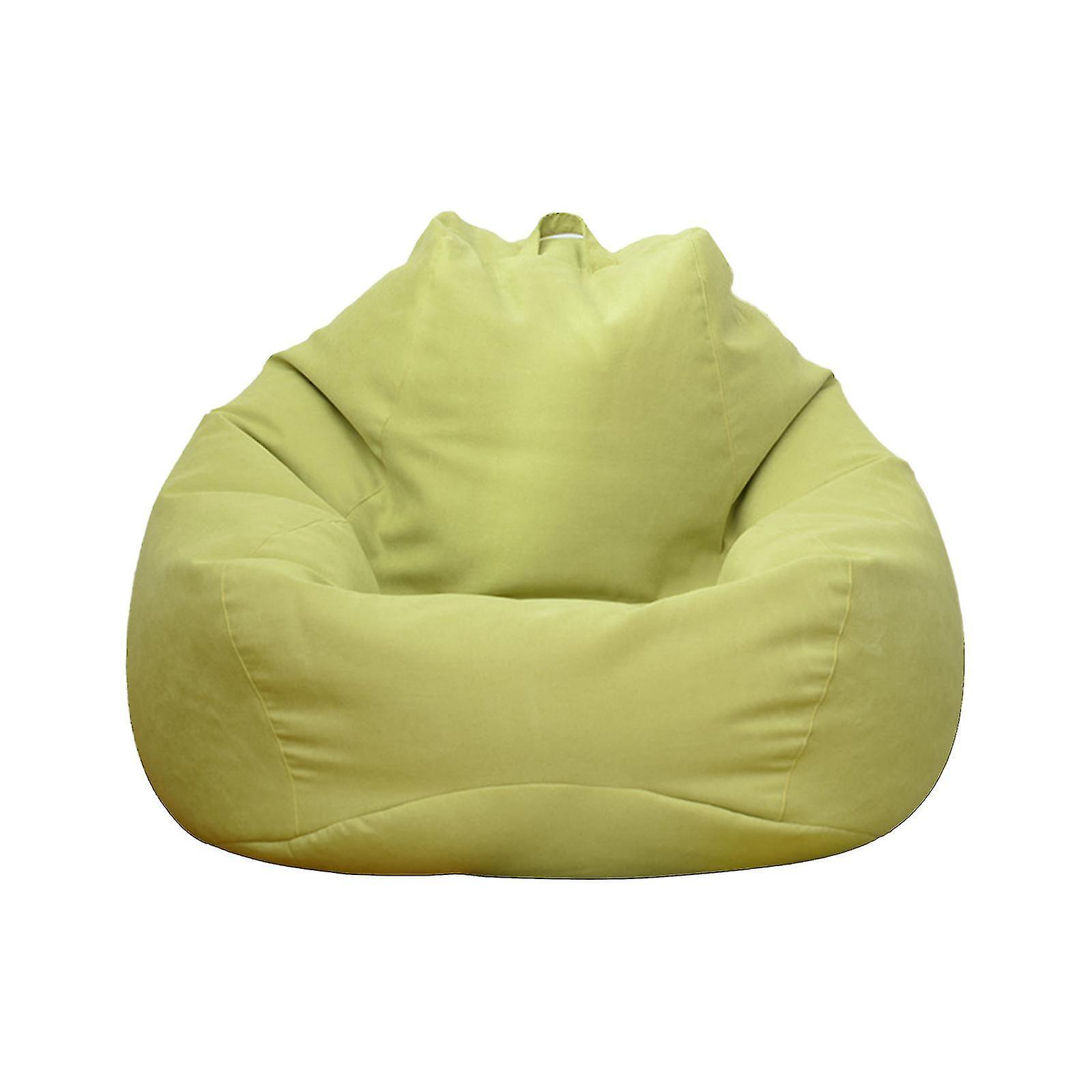 Großer Sitzsack In 3 Größen, Sofa, Für Drinnen, Für Erwachsene Und Kinder, Bequemer Sesselbezug – 90 X 110 Cm – Grün