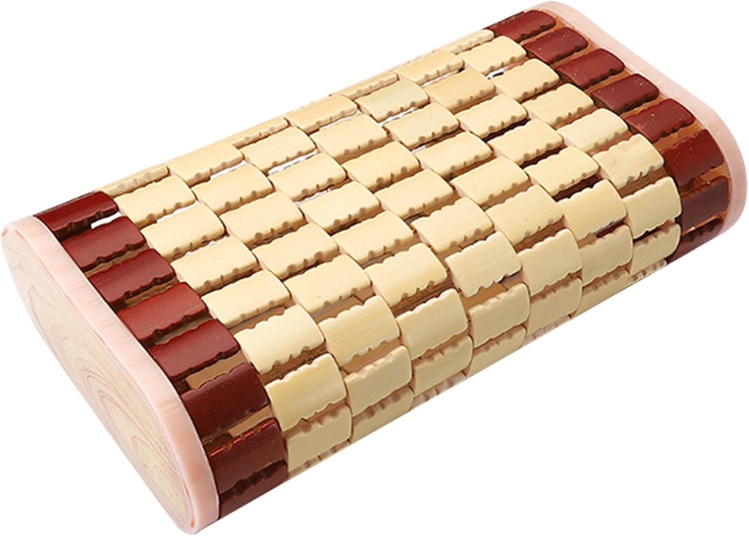 Saunakissen, 35 X 20 X 9,5 Cm, Bambus-sauna-kopfstütze, Hohlkissen Für Spa-sauna, Atmungsaktives Sauna-zubehör Für Kopfstützenkissen, Heimdekoration