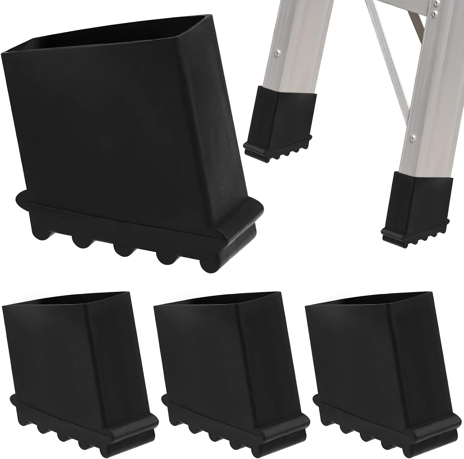 Gummifüße Für Leitern, Ersatzfüße Für Leitern, Gummifüße, Ersatzteile, 4er-pack