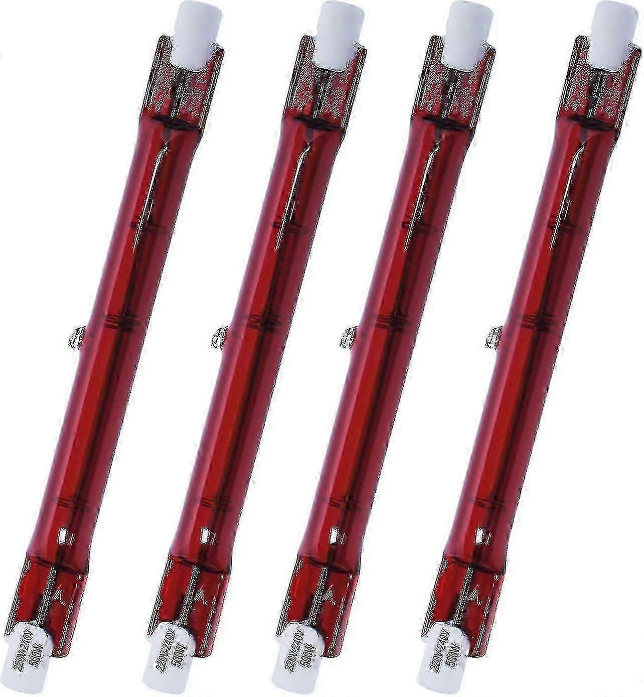 500-watt-halogenheizstrahler Ruby Heatmaster R7, 4er-pack Für Den Garten