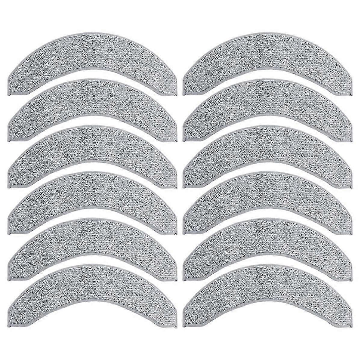 12er-pack Ersatz-wischmopp-pads, Kompatibel Mit Dem Saugroboter Combo J7+, Wiederverwendbares Mikrofaser-wischmopp-zubehör