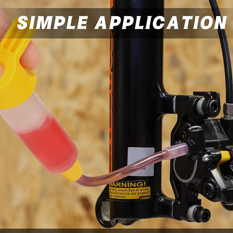Fahrradbremsenöl-entlüftungsset 60 Ml, Kompatibel Mit Hydraulischen Scheibenbremsen Von Shimano