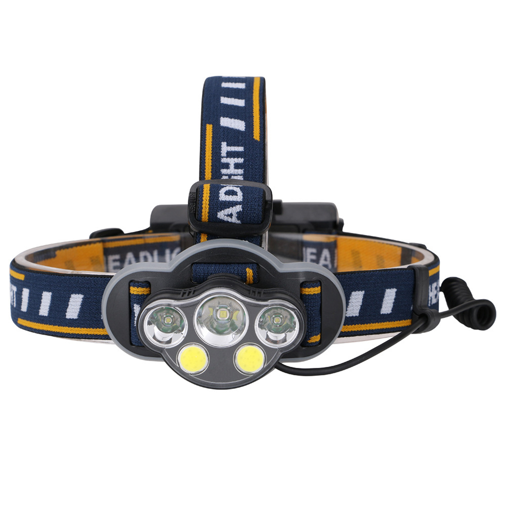 Leistungsstarke Und Praktische Stirnlampe Mit T6 Cob Led