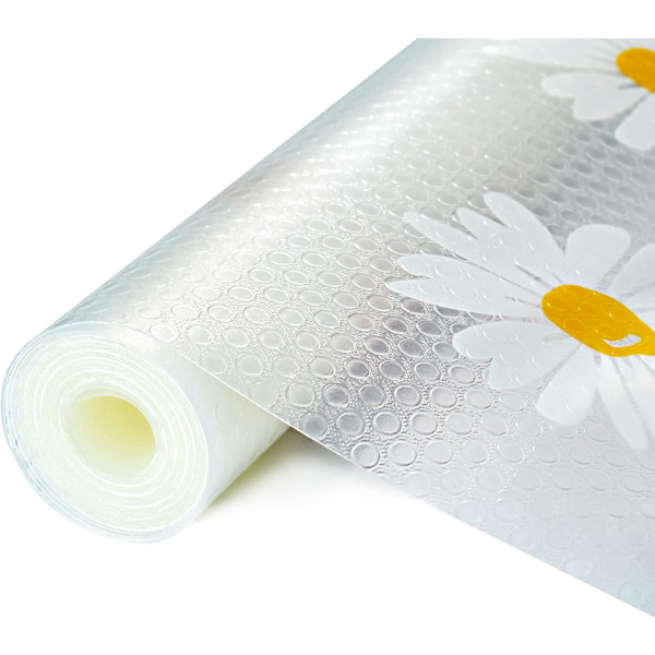 Regalpapier Für Küchenschränke, Wasserfestes Schubladenpapier Für Badezimmer, Selbstklebendes Eva-sitzkissen Auf Rolle – 30 Cm × 300 Cm