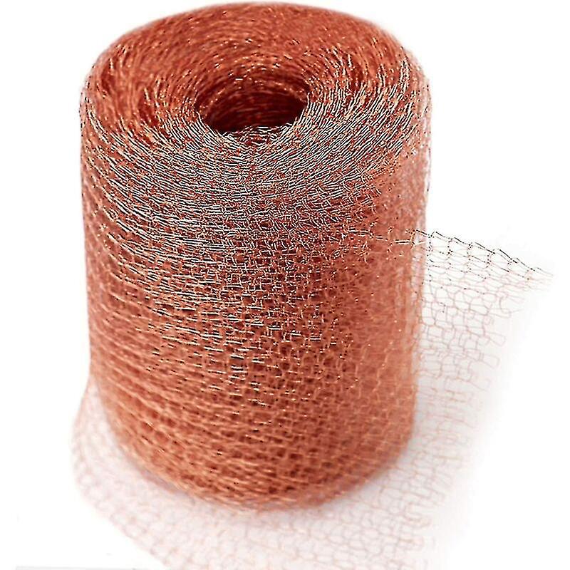 Hochwertiges Nagetiernetz, 100% Kupfer Gegen Schnecken, Mäuse, Ratten, Vögel Und Nematoden, Ferramol, Kupferstricknetz Für Den Innen- Und Gartenbereich (6 Meter)