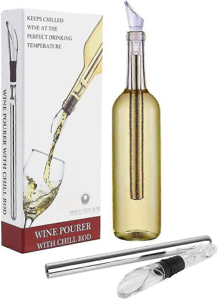 Weinkühler-bar Mit Belüftern Und Tropffreiem Höldetud, Weinkühler Aus Edelstahl