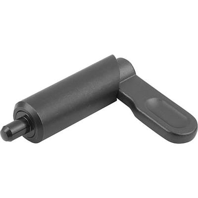 SPERRRIEGEL GLATTE AUSFÜHRUNG, D=8, 20, FORM:E GRIFF UNBESCH. HÜLSE GLATT, STAHL