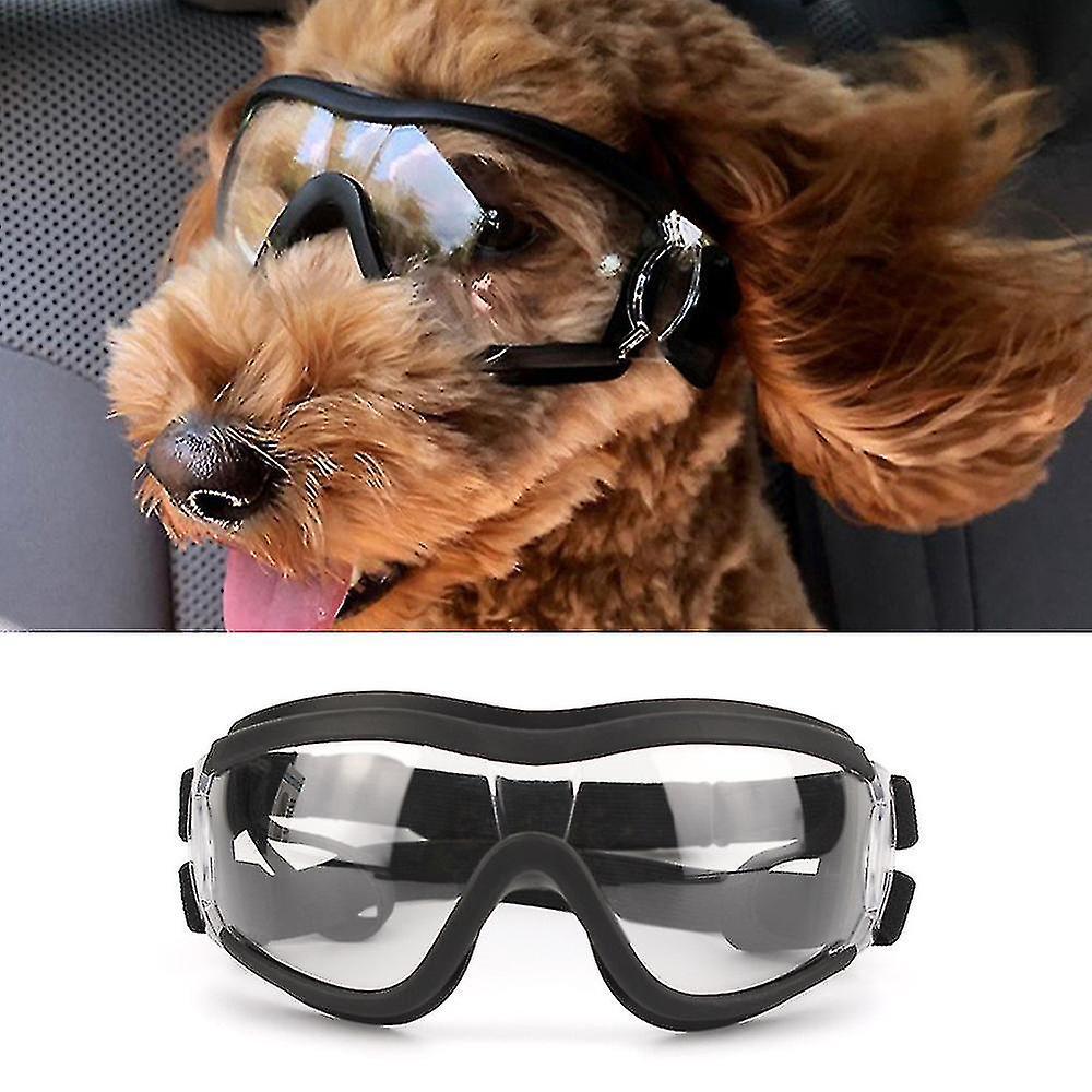Hundebrille, Uv-schutz-sonnenbrille, Wasserdichte Augenschutzbrille Für Große/mittelgroße Hunde