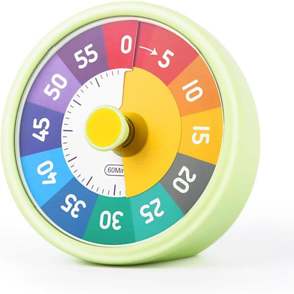 Visueller Timer, Kinderfreundlich 60-minuten-countdown-timer, Geeignet Für Kinder Und Erwachsene Geeignet Für Küche Und Schule