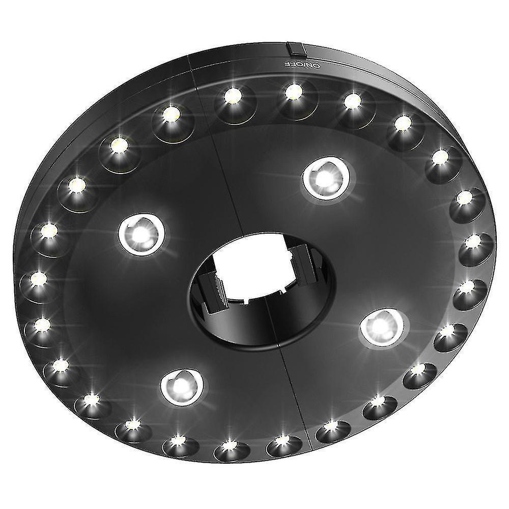 Kabellose Sonnenschirmleuchte Für Die Terrasse Mit 28 Leds Und 3 Lichtmodi