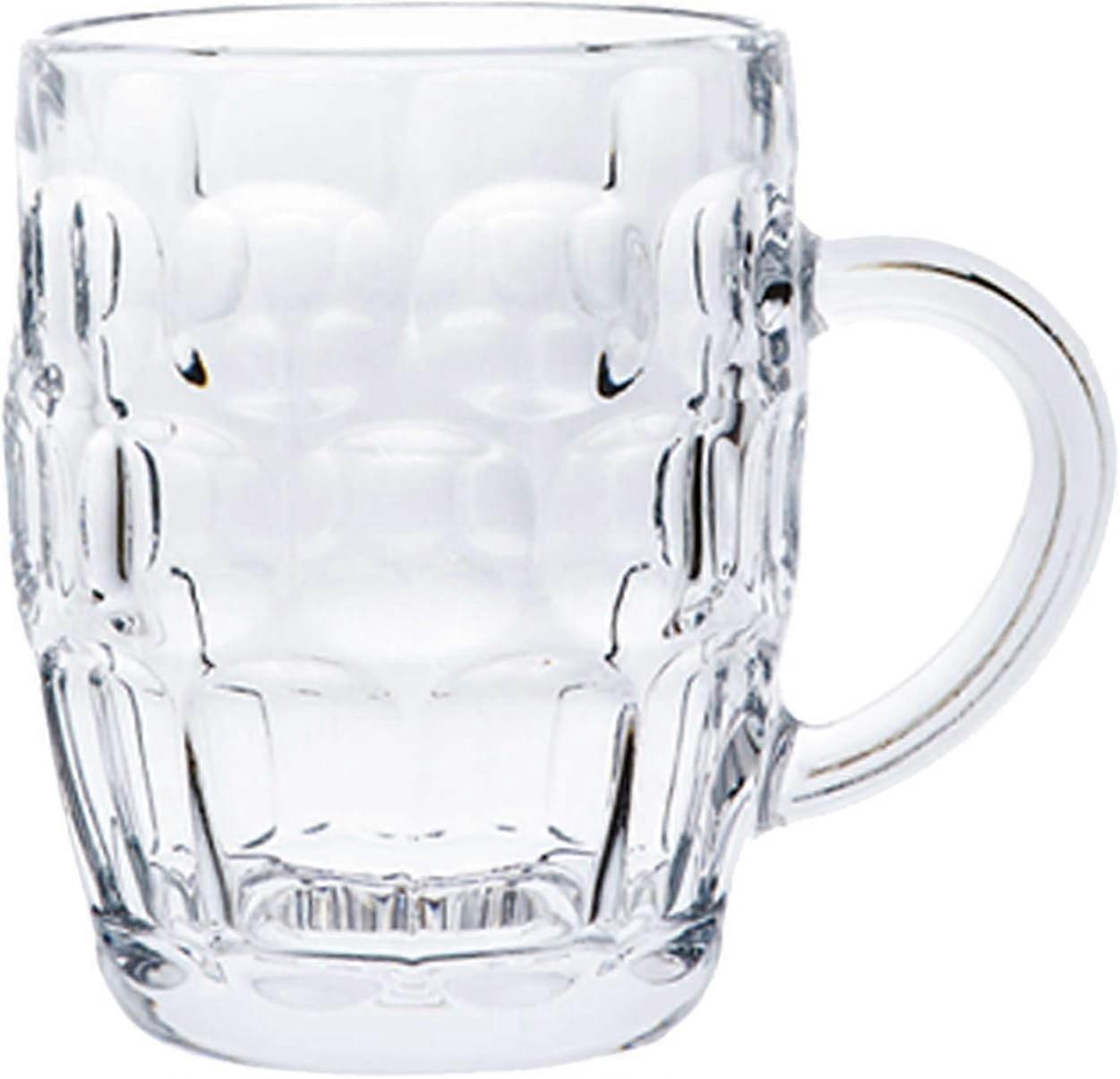 Klassische Bierkrüge Im Pint-stil, Glaskrug, Bierkrug Im Stil Alter Kneipen, Bierkrug Mit Henkel, Bierkrug Mit Vertiefung