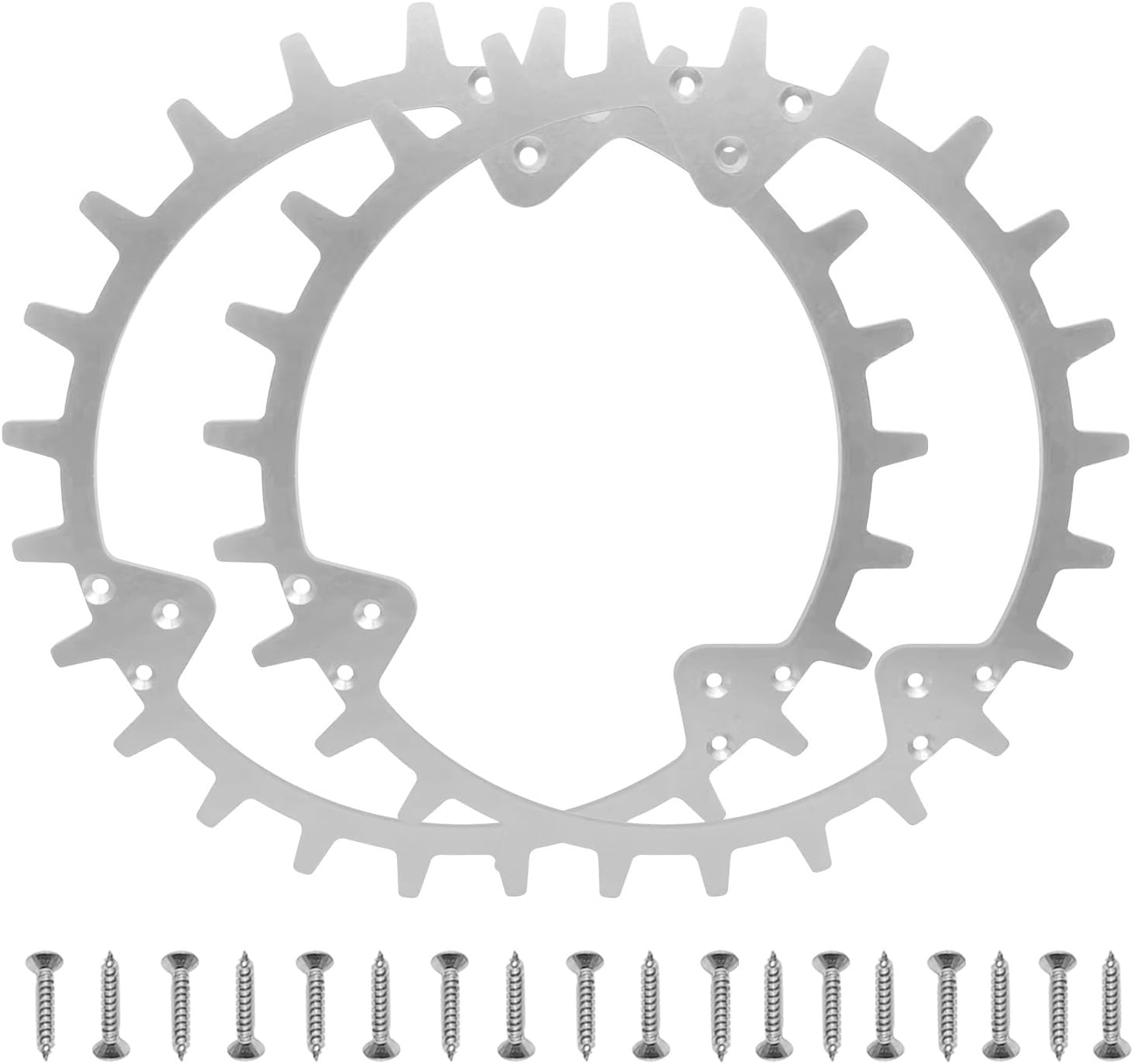 Radspikes Aus Edelstahl Für Rasenmäher, Kompatibel Mit Husqvarna Automower 305/310/315, 215 Mm, Rutschfeste Traktion, Kompatibel Mit Booster