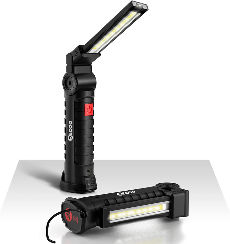 Led-arbeitsleuchte, Taschenlampe, Werkstattlampe, Led-chiponboard-cob-inspektionsleuchte