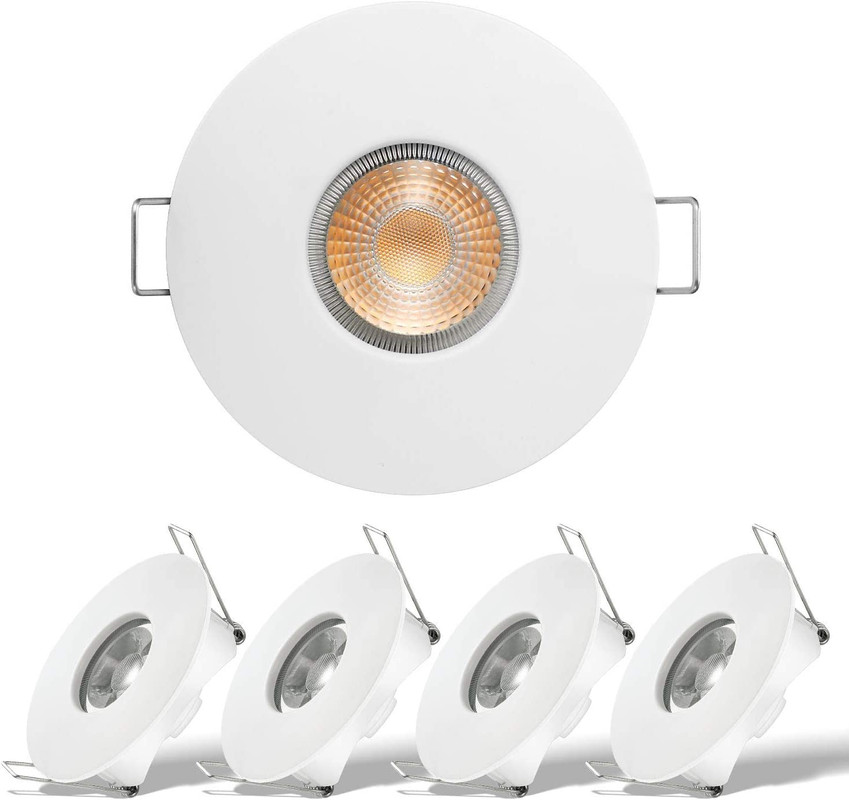 5er-pack Weiße Led-strahler