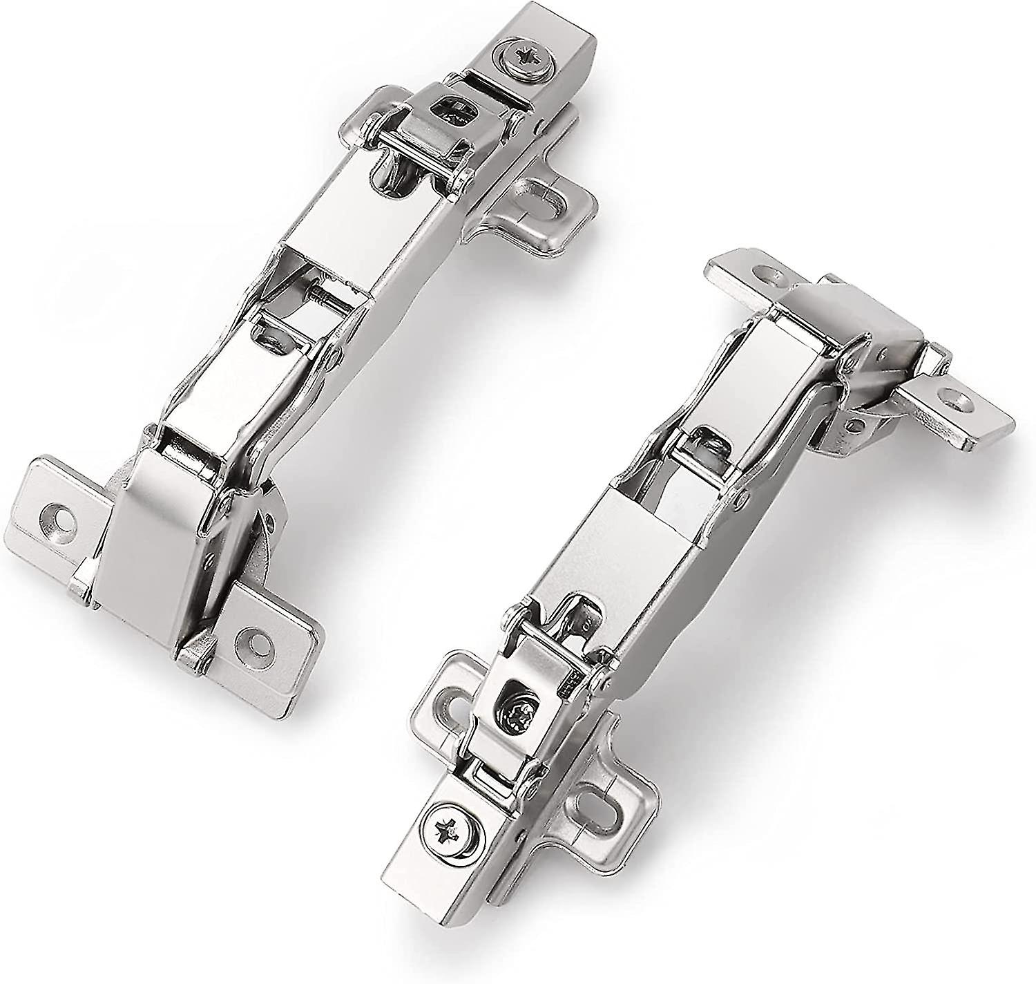 Stück 165°-küchenschrankscharniere Mit Soft-close-funktion, Verdeckte Möbelkombinationsscharniere, 35 Mm Vollabdeckung