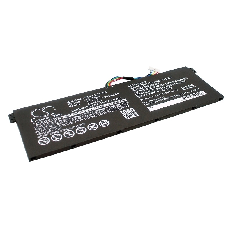 Laptop-akku Ac011353 U. A. Für Acer, Gateway U. A., 15,2 V, 3000 Mah