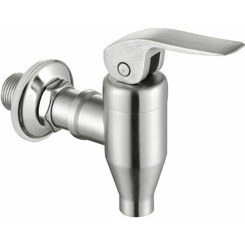 Trinkwasserspender Aus Edelstahl, Langlebiger Ersatzhahn, Druckknopfbedienung