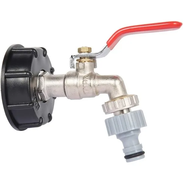 Ibc-tankadapter S60x6, Ersatzventilkupplung, 1/2-zoll-schlauch