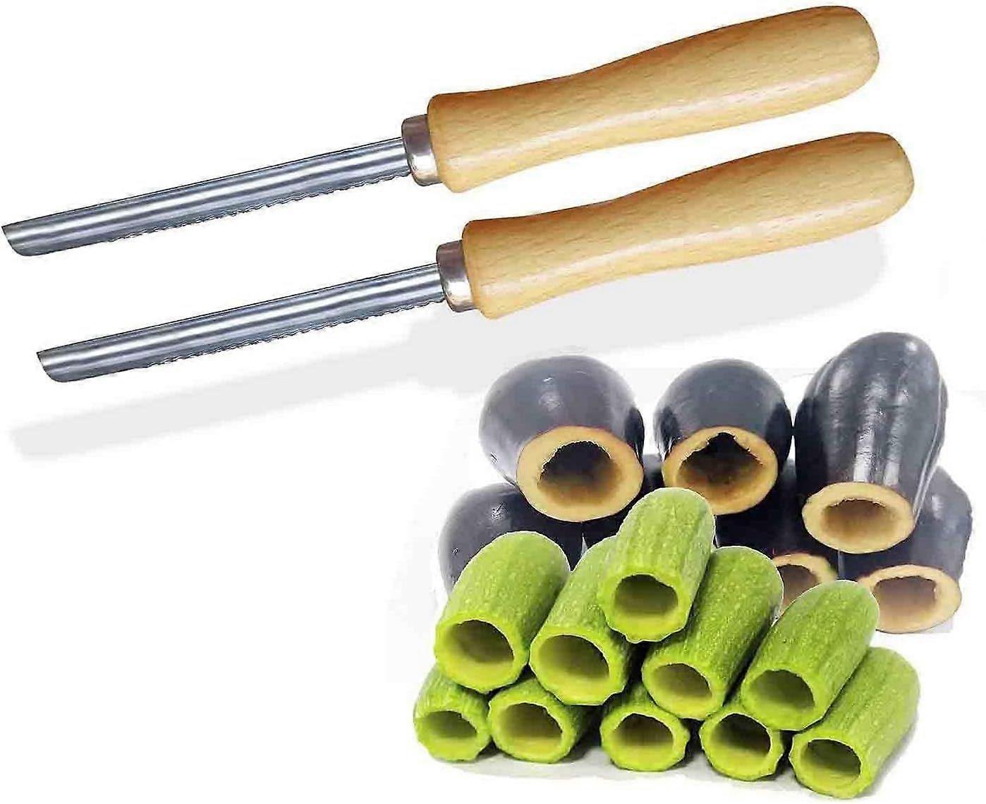 Hochwertiger, Brandneuer Zucchini- Und Kürbisschneider, 2-teilig, Aus Edelstahl