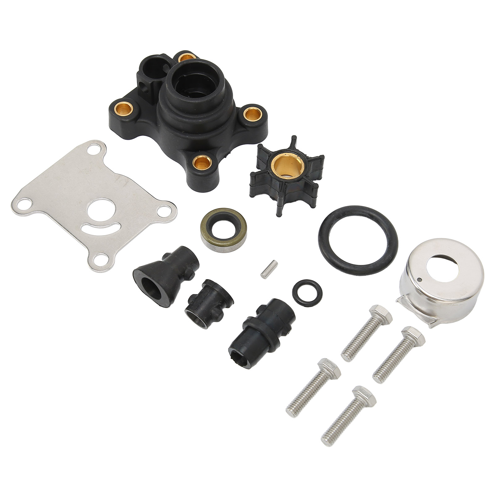 Reparatursatz, Kompatibel Mit Wasserpumpenlaufrad 18-3327, Kompatibel Mit Johnson Evinrude Motorpumpen 9,9 Ps Und 15 Ps
