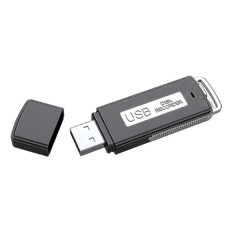Mini Spy Black Usb-keylogger 240h Aufnahme Ein-knopf-aufnahme Abschaltung Speichern Direkter Kontakt U Disk Recorder