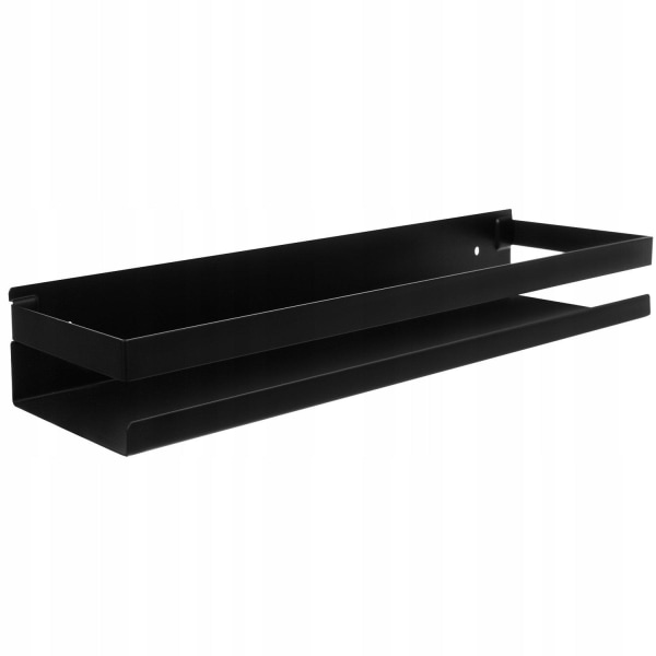 Wandregal Schwarzes Metall Schwarz