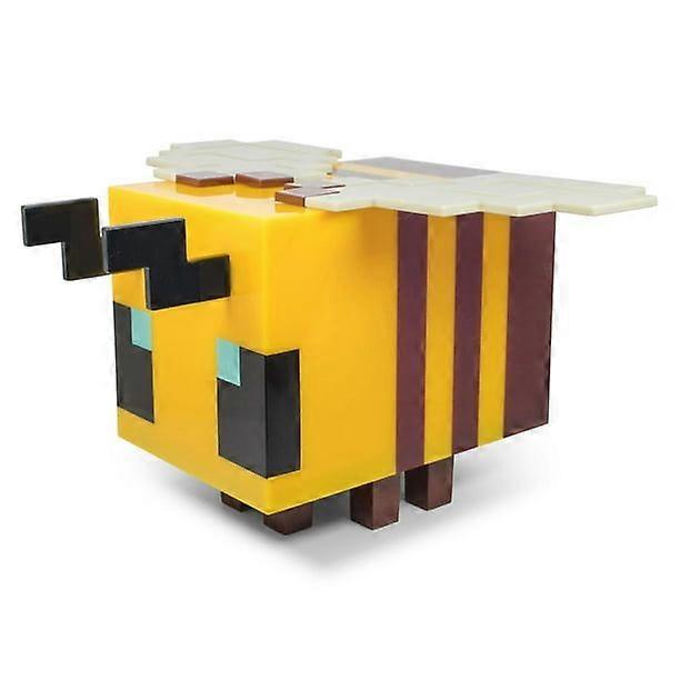 Minecraft-lampe In Form Einer Gelben Biene 12,7 Cm Hoch