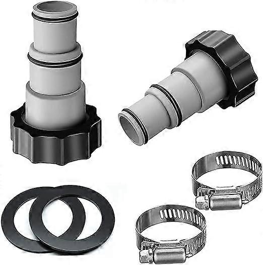 Pooladapter Für Intex-poolanschlussset, Schlauchadapter 32-38 Mm Für Poolpumpen