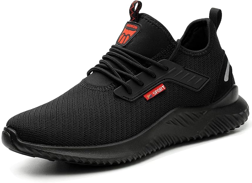 Leichte Sicherheitsschuhe, Arbeitsschuhe Mit Stahlkappe, Rutschfeste Bauschuhe, Größe 43