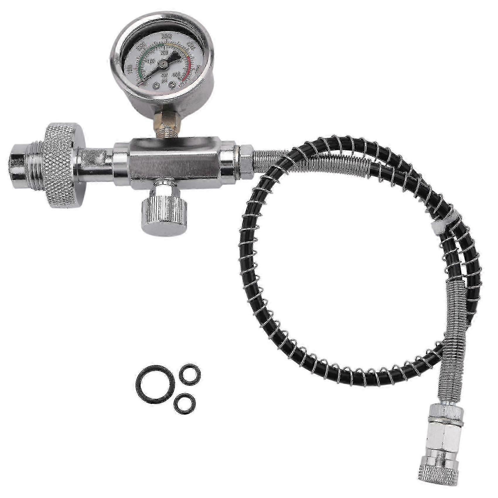 Pcp-füllstationsadapter G5/8 Din 300 Bar 50 Cm Schlauch Für Tauchflaschen