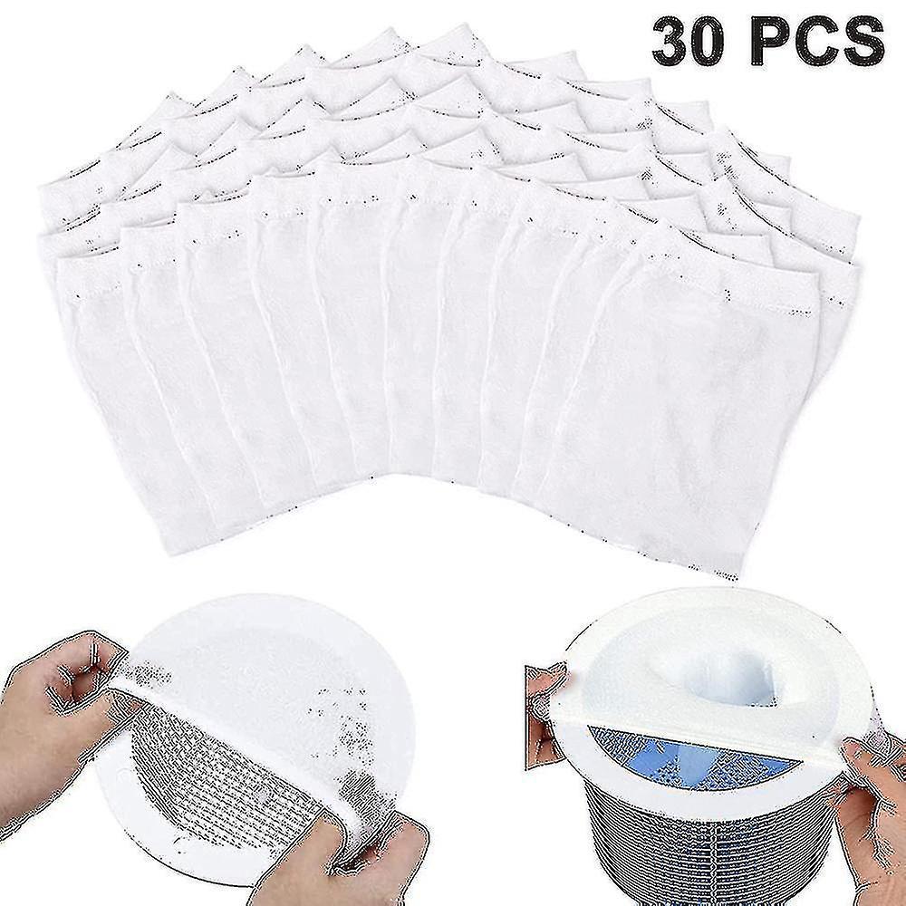 Poolskimmer-socken – Perfekter Schutz Für Filter, Körbe Und Skimmer – 30 Stück