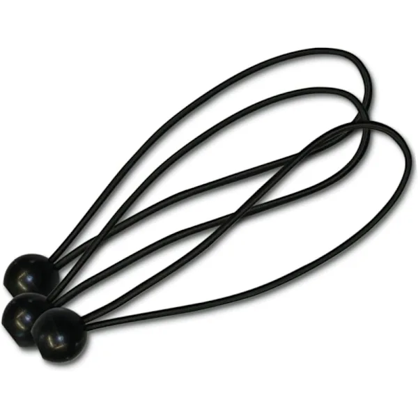 12er-pack Professionelle Gummibänder Mit Kugelverschluss. Geeignet Zur Befestigung Von Planen, Fahrrädern Und Autos. Besonders Strapazierfähig Und Uv-beständig. 20 Cm Lang. Schwarz.