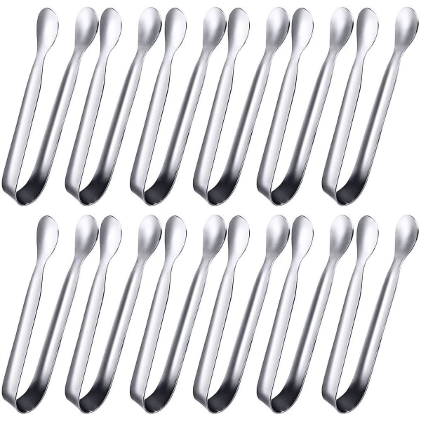 12er-pack Mini-zangen, Zuckerzange, Eiszange, Kleine Servierzange Aus Edelstahl