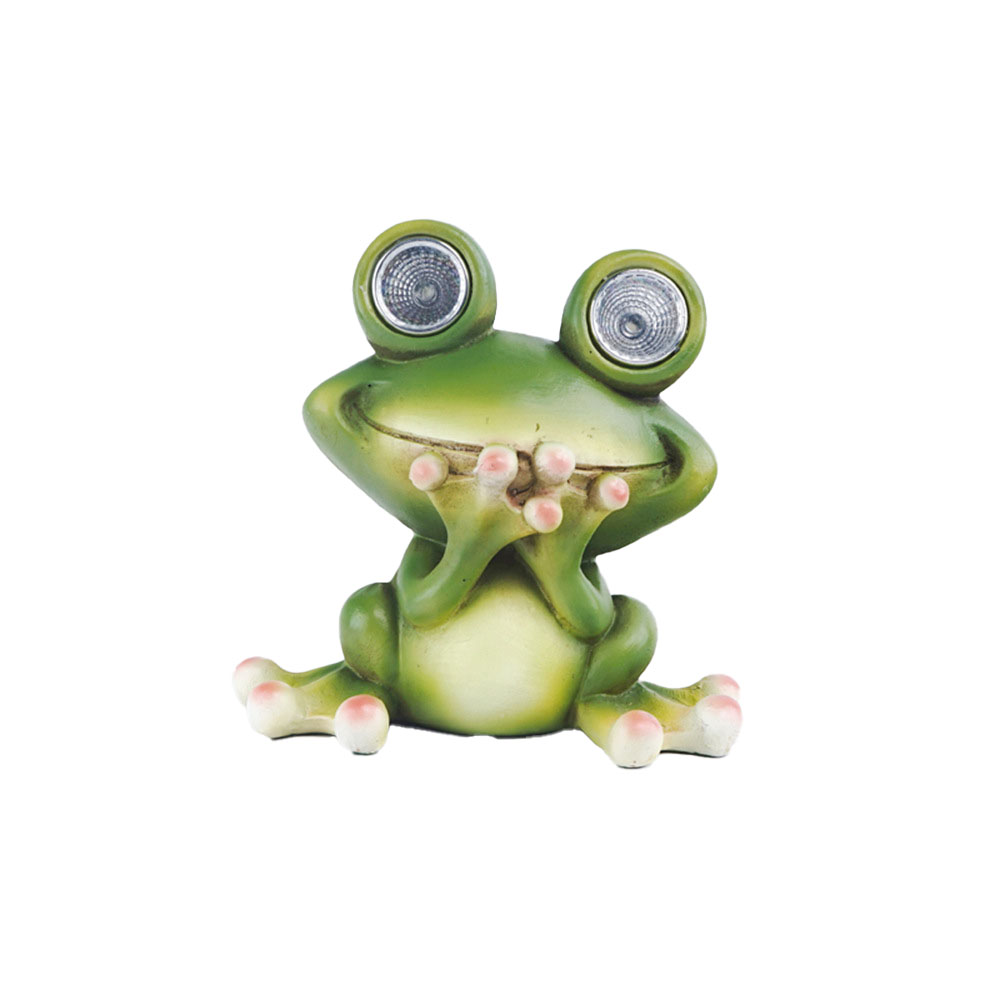 Solarbetriebene, Niedliche Frosch-led-gartenlampe Für Wohnzimmer
