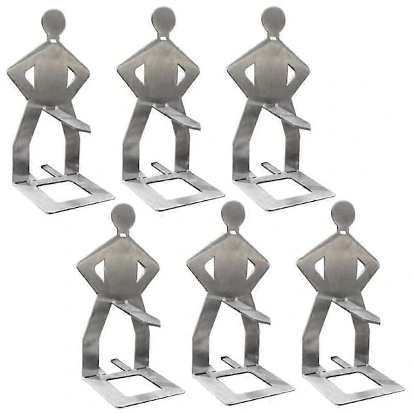 Grillwursthalter-set Aus Edelstahl, Tragbarer, Drehbarer Grillrost Für Den Außenbereich, 6er-pack