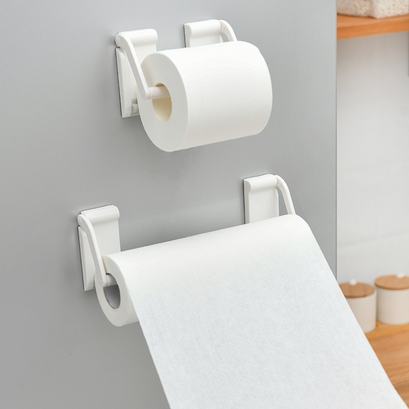 Praktischer Toilettenpapierhalter, Einfacher, Wandmontierter Toilettenpapierhalter