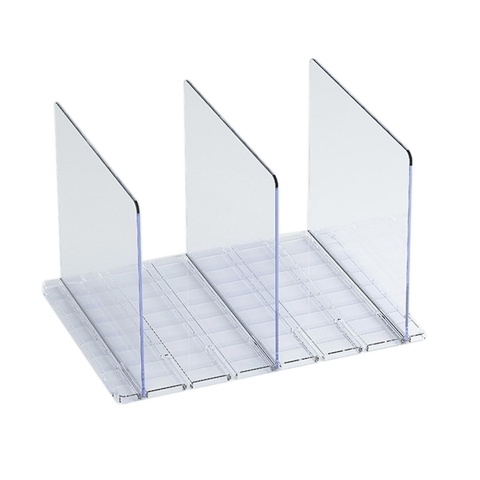 Regaleinsätze, 3/4/5 Stück, Abs-regalböden Für Kleiderschränke, Bücher, Handtücher, Hüte, Handtaschen – 3 Stück – Transparent