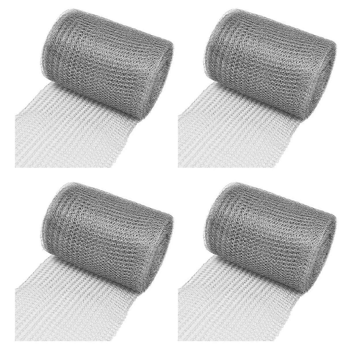 4x Drahtgewebe Aus Edelstahl 12,7 Cm X 6 M Feines Drahtgewebe Aus Edelstahl Eng Anliegendes Drahtgewebe Kompatibel Mit