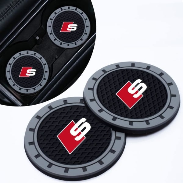 Audi S-line Getränkehalter, Getränkehalter Für Audi S-line S1 S4 S3 S4 S5 S6 S7 S8 Sq4 Sq5 Sq7 Sq8, Rutschfeste Getränkehalter Name