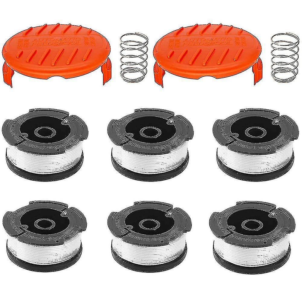Black+decker A6481 Rolle + 6er-pack Schnur, Kompatibel Mit Reflex Trimmer Ad5-